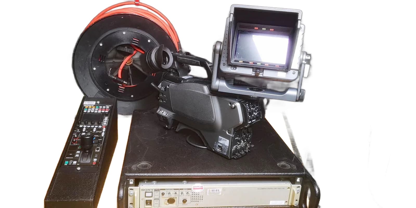 Sony HXC-100 — 2/3" studio broadcast camera with Triax cable transmission