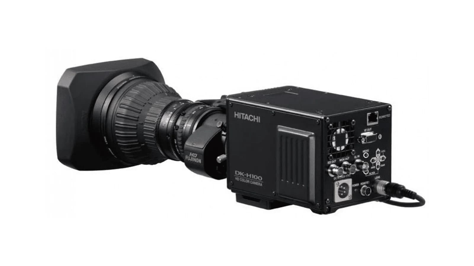 Hitachi DKH100 — HD triax studio camera with interchangeable lens mount