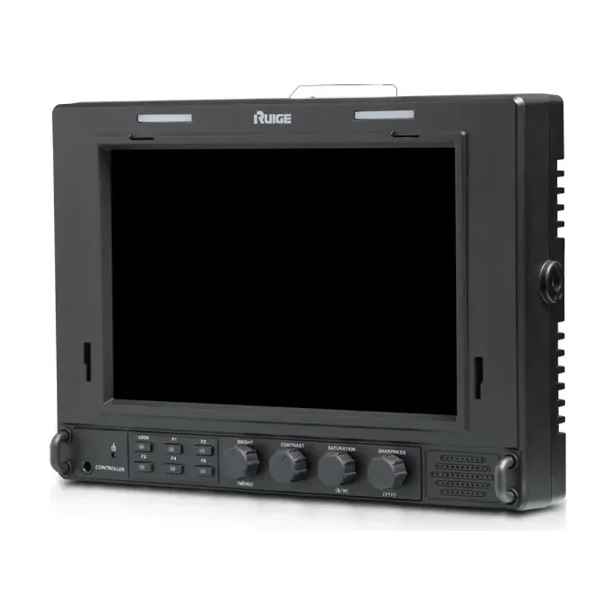 Ruige VF-701HDA — compact HD camera control monitor for broadcast production